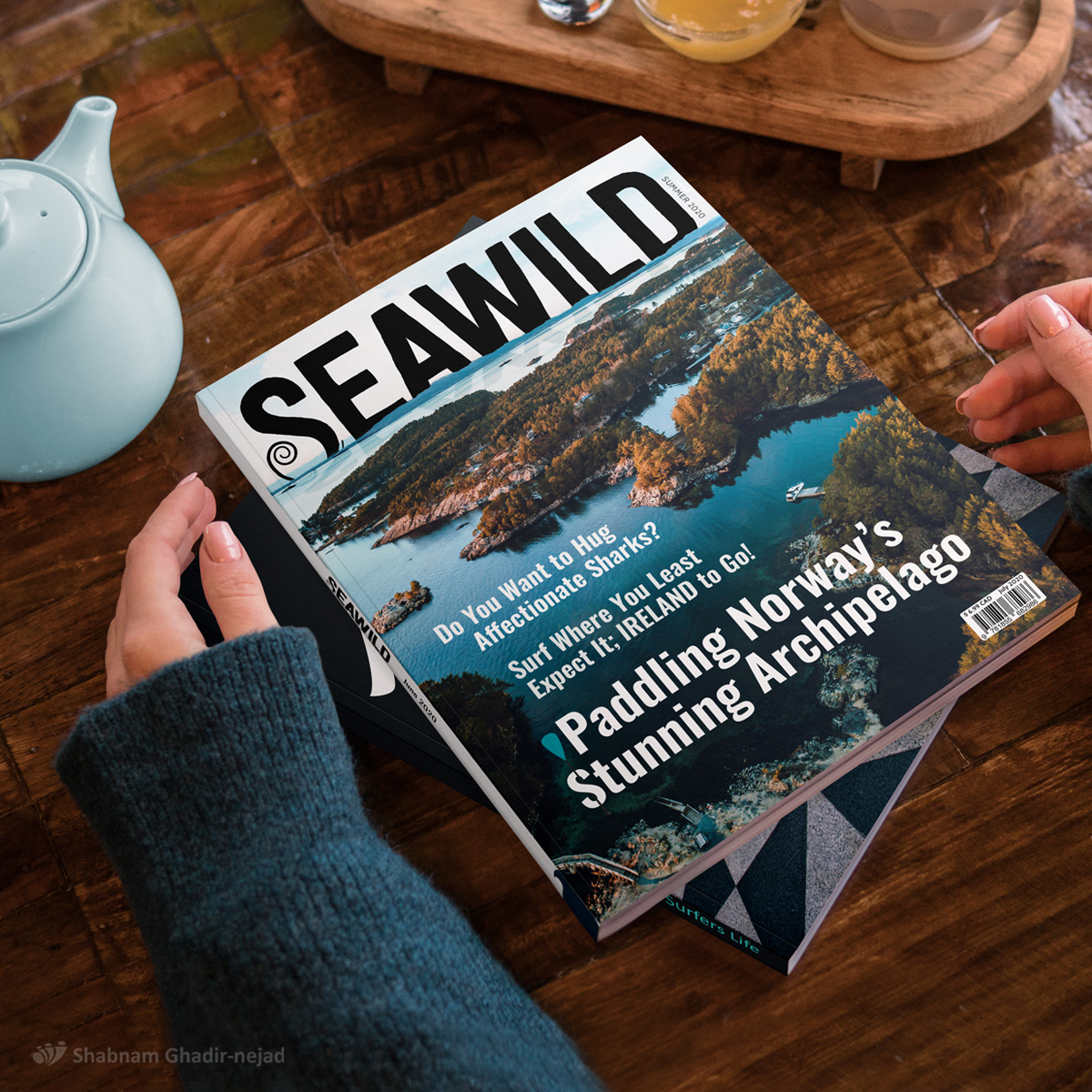 Seawild Magazine Coverpage Design