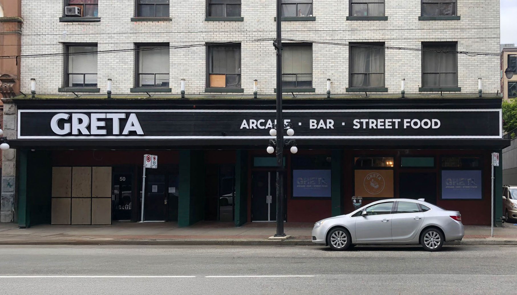 GRETA YVR Signage design