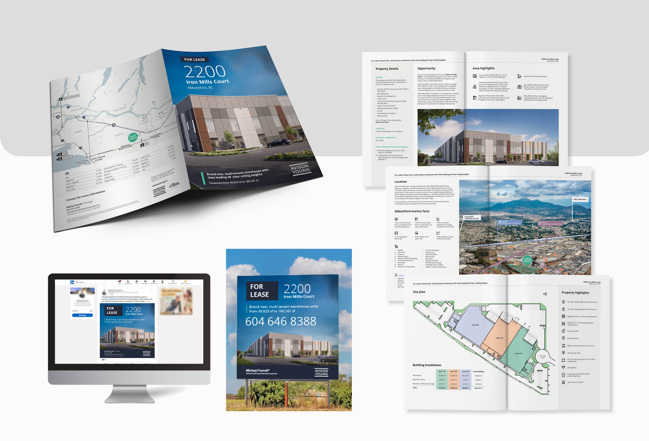 Iron_MIlls Branding Marketing Collateral