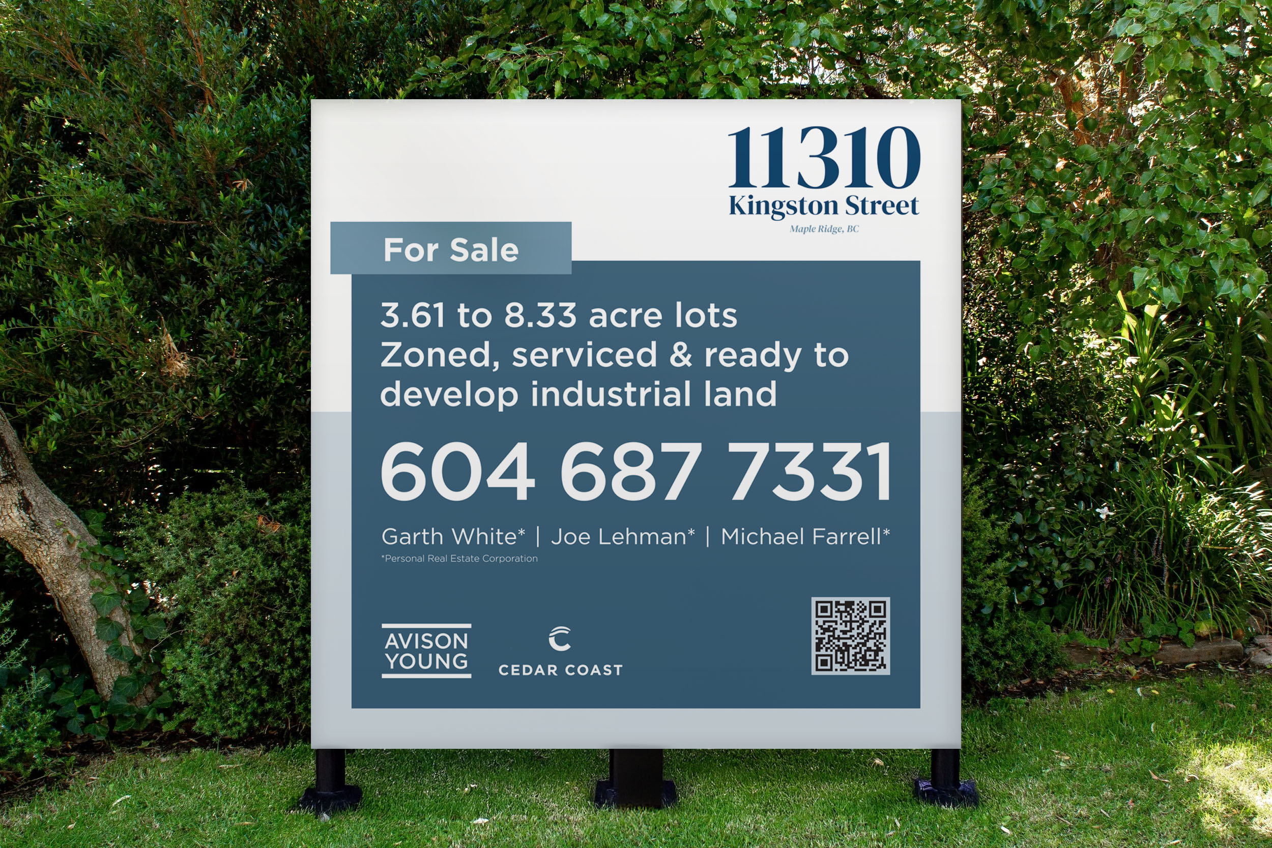 Kinsgton Real Estat Signage